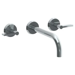 Juego de lavabo de 3 orificios montado en la pared Watermark con caño de 8 3/4" WM-37-2,2 M-BL2-SPVD - Imagen 1 de 1
