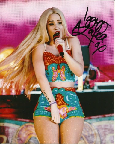 IGGY AZALEA SIGNED SEXY PHOTO UACC REG 242 (2) Cover