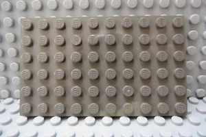 LEGO Traditional Dark Gray Plate 6x10 4851 1371 7153 7184 4491 - Picture 1 of 1
