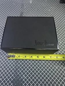 Neiman Marcus Gift Box w/Tissue Paper Beige Storage 7 x 5 in. - Picture 1 of 8