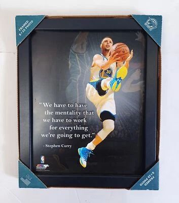 Stephen Curry Golden State Warriors NBA Exhibition Quality 8" x 10" Photo, Quote - Изображение 1 из 2
