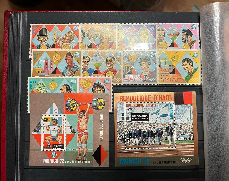 Haiti - Olympic Games 1972 - Munich - Timbres -  MNH** Alb.23 - Image 1 of 1