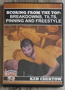 Scoring From The Top: Breakdowns, Tilts, Pinning & Freestyle Ken Chertow DVD MMA - Picture 1 of 2