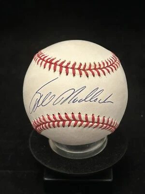Bill Madlock Signed Autographed Official American League Baseball JSA COA - Image 1 of 4