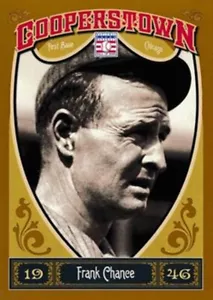 2013 Panini Cooperstown #10 Frank Chance Chicago Cubs HOF - Picture 1 of 1