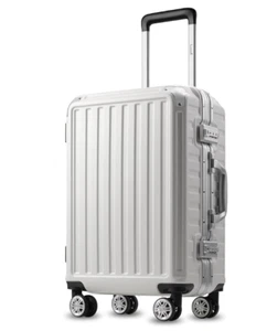 LUGGEX Hard Shell Carry On 20-inch Luggage with Aluminum Frame 36L Polycarbo.... - Picture 1 of 6