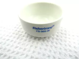 Fisherbrand 20ml Combustion Capsule FB-960-W Porcelain 6/pack - Picture 1 of 4