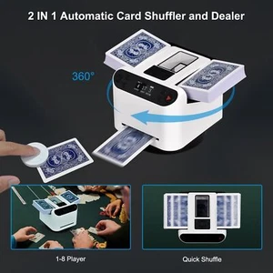 Automatische kartenmischmaschine Kartenmischer und ausgabegerät für UNO Texas - Bild 1 von 20