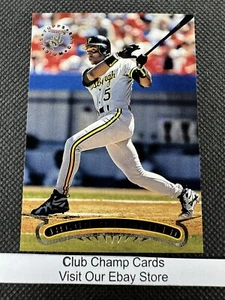 1996 #341 Jacob Brumfield Topps Stadium Club Baseball Pirates - Picture 1 of 2