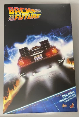 Doc Brown Regreso al Futuro Escala 1/6 Coleccionable por Hot Toys Foto 1 de 4