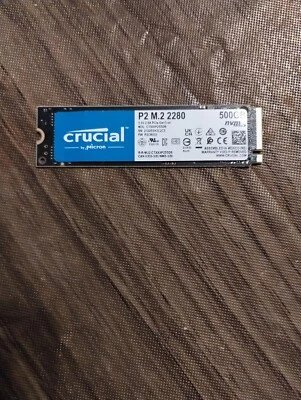 Crucial P2 500GB M.2 Internal SSD (CT500P2SSD8) - Image 1 of 2