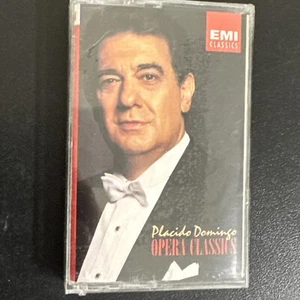 Placido Domingo Cassette Opera Classics EMI New Sealed Aida Otello Tosca Don - Picture 1 of 7