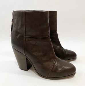 Rag & Bone klassische Newbury Stiefelette 6,5 / 36,5 braun Leder Promi Favorit! - Bild 1 von 23