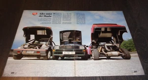 Peugeot 205 Turbo 16, Audi Sport Quattro, Lancia Delta S4 Bericht (1985) - Bild 1 von 1