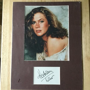 Autógrafo original de Kathleen Turner - Imagen 1 de 1