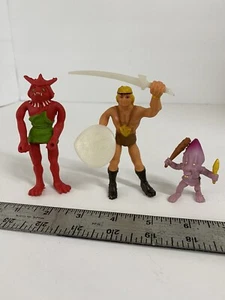 VTG 1982 Arch The Other World Lot Of 3 Ronin With Sword & Shield Mog And Zendo - Picture 1 of 8