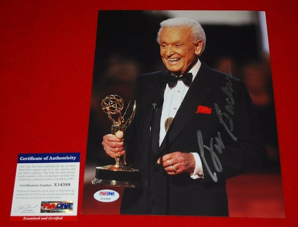 the price is right BOB BARKER signed PSA/DNA 8x10 photo COA 2 - Image 1 of 1