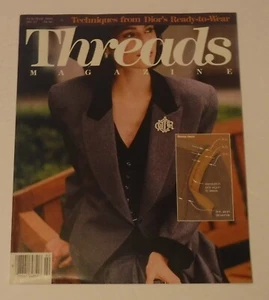 Threads Magazine February/March 1990 Techniques from Dior's Ready to Wear - Picture 1 of 1