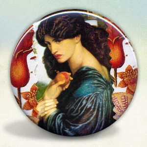 Persephone Rossetti pocket mirror tartx - Picture 1 of 3