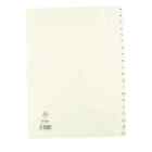Premier  A4 White A-Z Polypropylene Index (WX01351) PACK OF 5