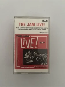 The Jam - Snap! With Rare Live EP 1983 Oz Cassette Tape - Picture 1 of 4