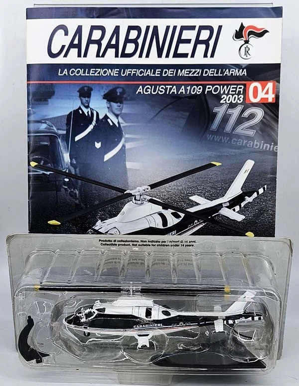 Carabinieri AGUSTA  A109 Power 2003 die cast model 1/72 Centauria #04 +fascicolo - Immagine 1 di 1