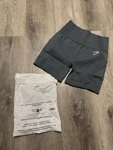 Gymshark Women’s Vital Shorts Grey Size Small NEW - Picture 1 of 4