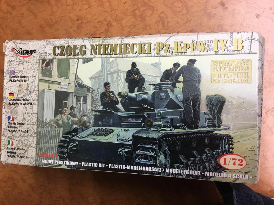 maquette 1/72-mirage - char panzer IV D , campagne de france 40 - Photo 1/1