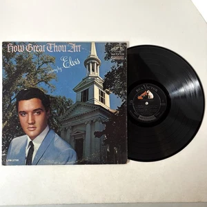 Elvis Presley How Great Thou Art 1967 LP Canada Import Mono RCA Victor LPM-3758 - Picture 1 of 11