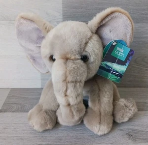 BBC Earth Elephant 10" Juguete Suave Peluche Posh Paws 2008 - Imagen 1 de 17