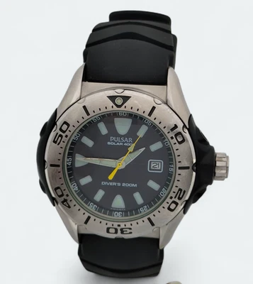 Reloj de buceo Pulsar Solar 4000 V145-X010 200 metros Foto 1 de 4