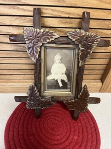 TWO 2 Antique WOODEN Adirondack Frames With Glass . See Description For Sizes - Picture 1 of 4