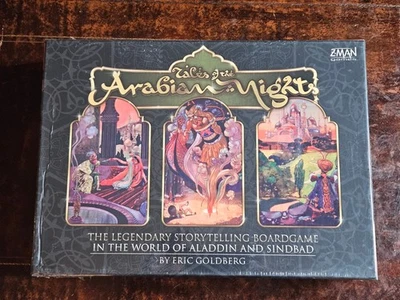 Tales of the Arabian Nights Juego de Mesa Juegos Z-Man - Nuevo Sellado CAJA MENOR Foto 1 de 4