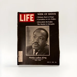 Vintage Life Magazine Martin Luther King The Murder In Memphis April 12,1968 - Picture 1 of 8