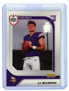 Primer vistazo Panini Instant Rps 2024 - J.J. McCarthy #RPSFL-8/3455 (RC) - Imagen 1 de 2