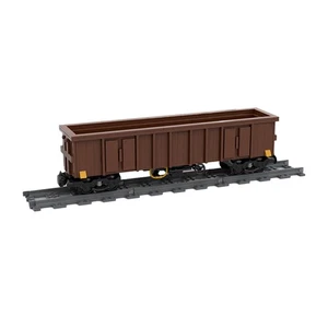 Hot Sale Gondola Wagon High sided Wagons EANOS Train Model 510 Build Moc - Picture 1 of 2