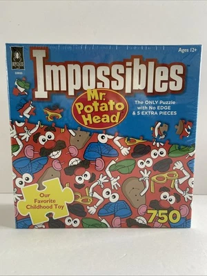 Impossibles Mr. Rompecabezas Cabeza de Patata 750 Piezas Desconcertado 26.6" x 19" Nuevo Precintado 12+ Foto 1 de 4