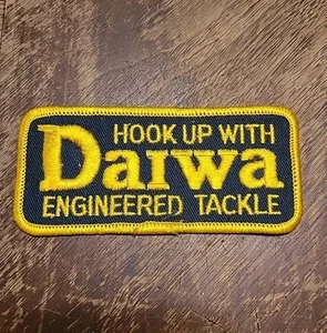 Patch Diawa Vintage "GANCIO CON PLACCATURA INGEGNERIZZATA DIAWA" Ricamata - Foto 1 di 3