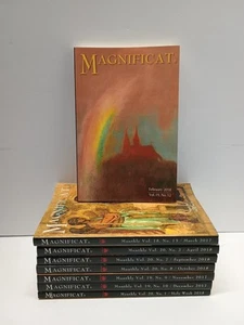 Magnificat Magazine 2018-2017 8 issues - Picture 1 of 3