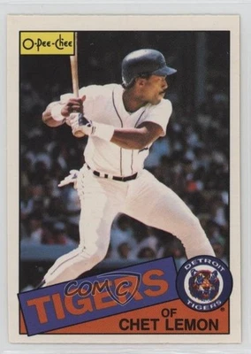 1985 O-Pee-Chee Chet Lemon #20 - Image 1 of 2