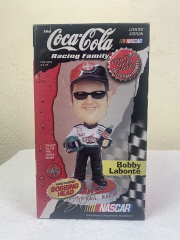 Coca-Cola Racing Family: Bobby Labonte Collectible Bobble Head Limited Edition Cover