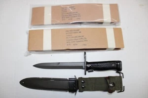 US Military Issue Vietnam Era MILPAR M6 Knife with M8A1 Scabbard Set - Picture 1 of 20