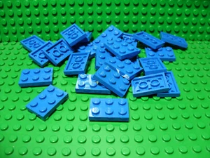 ** LOTE 25 CT ** Lego NUEVO Azul 2 x 3 Placas Piezas Lote de 25 - Imagen 1 de 1