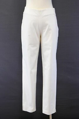 Pantalones de algodón elásticos para mujer Brunello Cucinelli talla 42/6US A176 NUEVOS CON ETIQUETAS Foto 1 de 4
