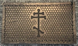 Distrikt15 Kosti 008 Black Leather Variant Patch - Picture 1 of 2
