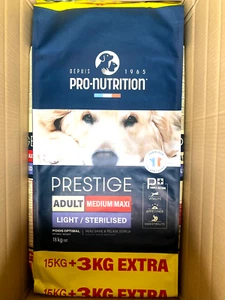 Pro Nutrition Flatazor Prestige Adult Light Sterilized 15kg + 3kg GRATIS PNF1009 - Bild 1 von 3