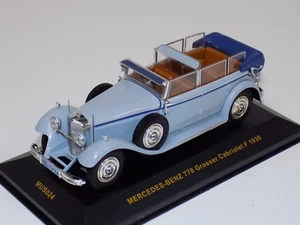 1/43 IXO Colección Museo Mercedes Benz 770 Grosser Cabriolet F 1930 MUS024 - Imagen 1 de 4