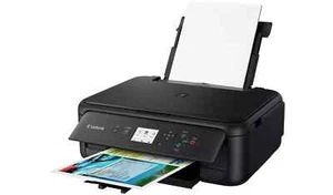 Canon Pixma TS5150 Multifunction Inkjet Wireless WiFi Printer - Black (No Ink) - Picture 1 of 8