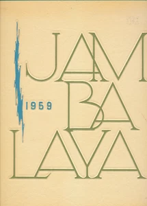 Tulane University of Louisiana yearbook 1959 Jambalaya - Imagen 1 de 1