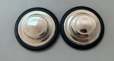 New Pck Of 2 InSinkErator  STP-SSB Sink Stopper for Garbage Disposals, Stainless - Image 1 of 3